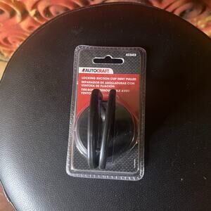 AutoCraFt Body Repair Dent Pullover Dent Remover Locking Suction Cup Black 2.5”